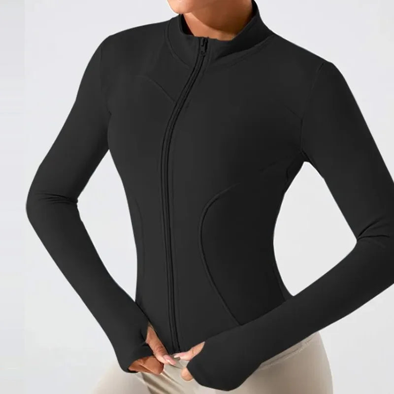 Women Slim Fit Sports Jacket