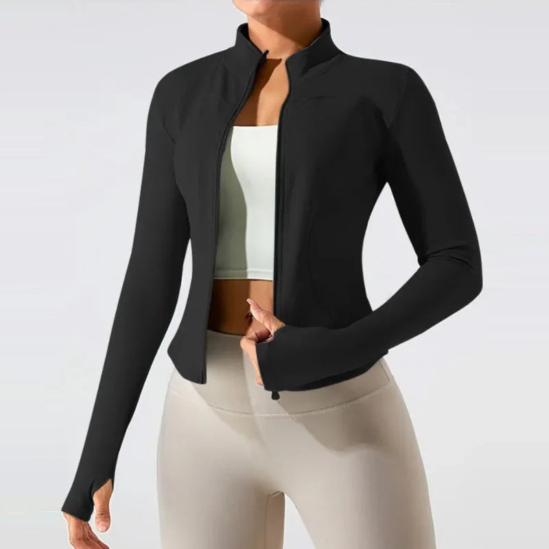 Women Slim Fit Sports Jacket